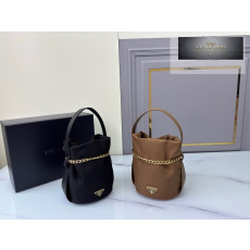 Prada Petit Sac Noir Re-Nylon Bucket