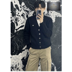 셀린느 트리옹프 케이블 니트 캐시미어 가디건