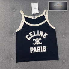 셀린느 24SS PARIS 크롭 탱크 탑