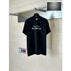 디올 ' No Dior, No Dietrich ' 레터링 티셔츠