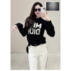 디올 Miss Dior Graffiti 모티프 캐시미어 실크 스웨터 3컬러