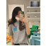 로에베 아나그램 테리 자수 반팔 티셔츠
