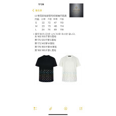 루이비통 25SS 모노그램 그라디언트 반팔 티셔츠