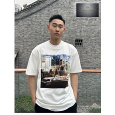 루이비통 23AW LV Teen Bedroom 프린트 반팔 티셔츠