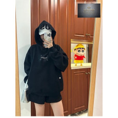 메종마르지엘라 MM6 스티치 로고 후디