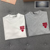미우미우 하드 자수 패치 반팔 티셔츠 “2COLOR”
