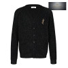 생로랑 YSL 로고 V넥 니트 가디건