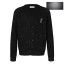생로랑 YSL 로고 V넥 니트 가디건
