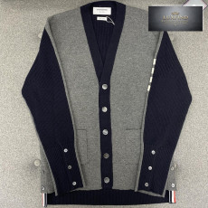 톰브라운 사선완장 4-Bar 하프 가디건