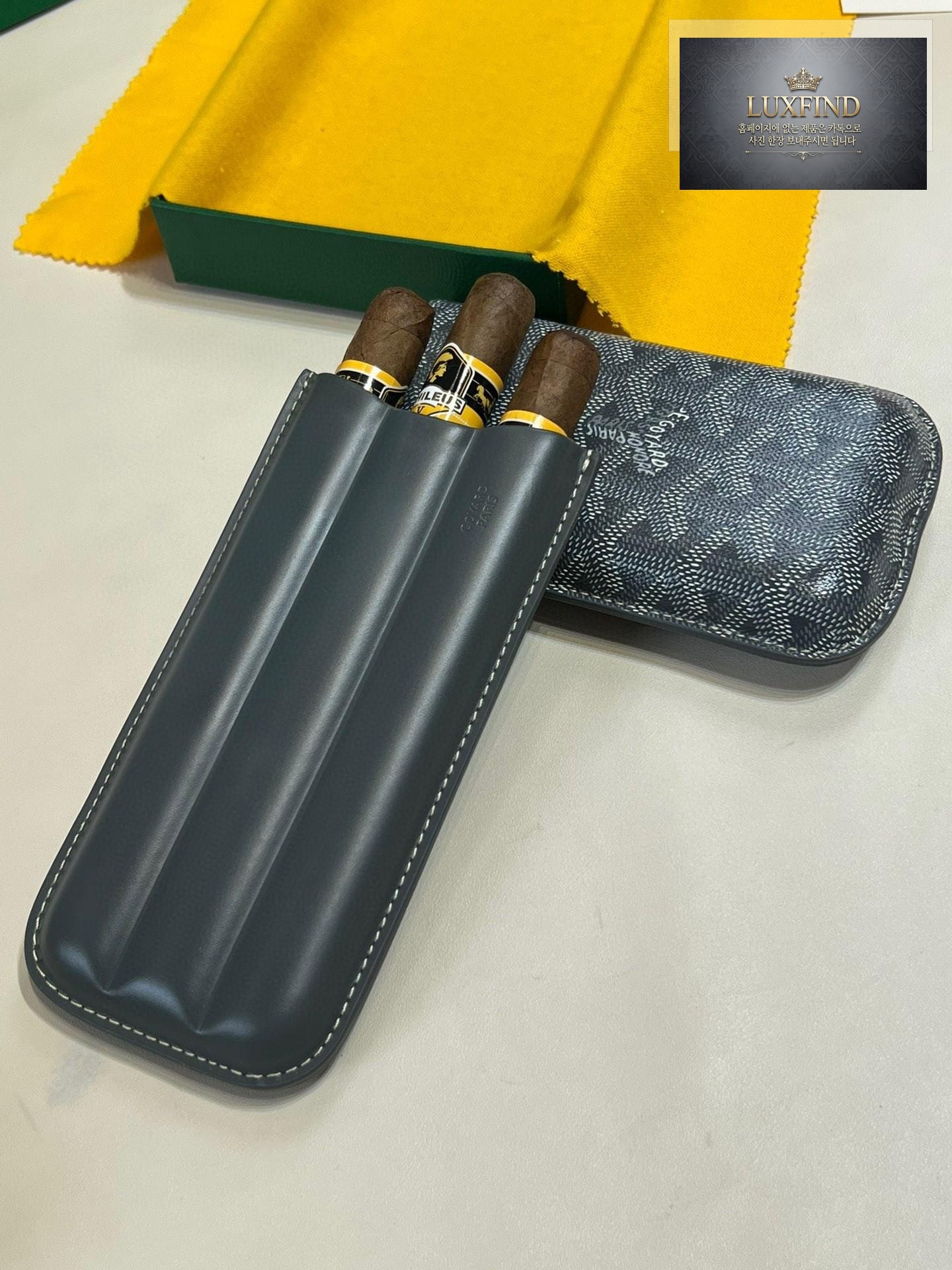 Goyard Churchill 3 Cigar Case