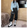 샤넬 23C 카프스킨 레이스업 워커 부츠