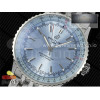 TF공장 브라이틀링 내비타이머 41미리 스틸 아이스블루다이얼 브레이슬릿 Navitimer Automatic 41mm SS TF 1_1 Best Edition Ice Blue Dia