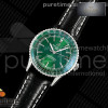 TF공장 브라이틀링 내비타이머 41 그린다이얼 블랙가죽스트랩 Navitimer 41 SS TF 1_1 Best Edition Green Dial on Black Leather St