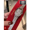 카르티에 Santos Ladies 28mm W20056D6 Quartz Silver