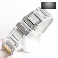 까르띠에 발롱 블루 워치 40mm 오토메틱 콤비 W2BB0022