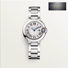 까르띠에 발롱 블루 워치 28mm / 33mm 쿼츠 스틸 WSBB0073