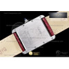 DR공장 까르띠에 탱크 머스트 라지 레드다이얼 악어스트랩 Cartier Tank Must SS_LE Red DRF Swiss Qtz