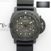 VS공장 파네라이 PAM1039 섭머저블 카보테크 그레이다이얼 러버스트랩 PAM1039 Carbotech VSF Best Edition Dark Grey Sail Dial on R