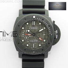 VS공장 파네라이 PAM1039 섭머저블 카보테크 그레이다이얼 러버스트랩 PAM1039 Carbotech VSF Best Edition Dark Grey Sail Dial on R