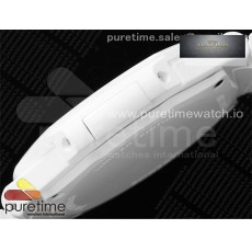 AMG공장 파텍필립 노틸러스 5711 화이트풀세라믹 화이트다이얼 화이트러버스트랩 AET Nautilus 5711 White Ceramic AMGF Best Edition White