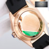 롤렉스 스카이드웰러 326235 블랙 다이얼 러버 밴드