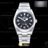 VS공장 롤렉스 익스플로러 36 신형 124270 스틸 브레이슬릿 Explorer 1 124270 36mm 904L SS_SS Blk VSF VS3230