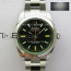 VS공장 롤렉스 밀가우스 블랙다이얼 브레이슬릿 Milgauss 116400 GV Real Green Sapphire 904L SS VSF 1_1 Best Edition Black 