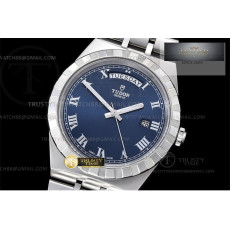 V7공장 튜더 로얄 28600 스틸 블루다이얼 로만인덱스 브레이슬릿 Tudor Royal 28600 41mm SS_SS Blue_Rmn V7F A2836