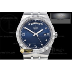 V7공장 튜더 로얄 28600 스틸 블루다이얼 8p인덱스 브레이슬릿 Tudor Royal 28600 41mm SS_SS Blue_Dia V7F A2836