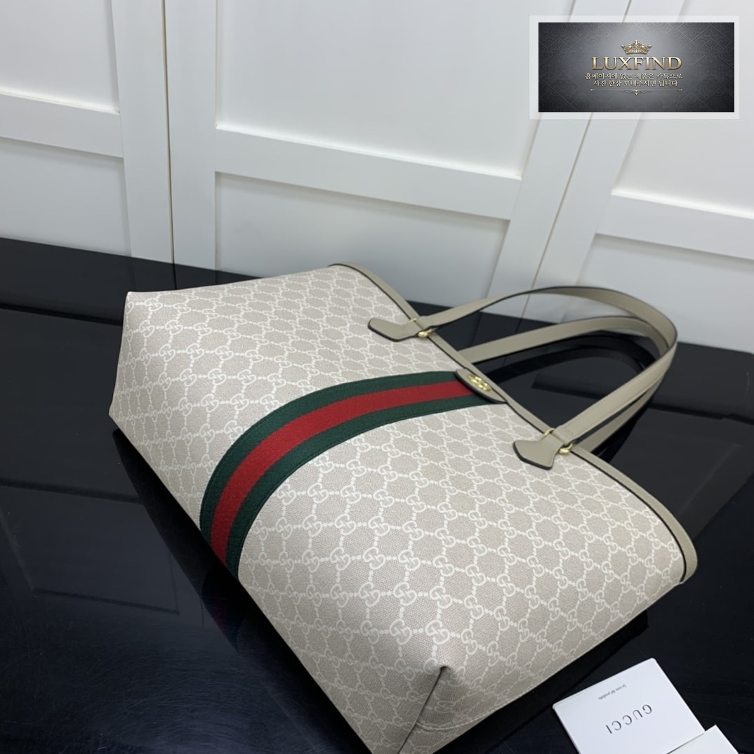 구찌 오피디아 미디엄 GG 토트백 38*28*14CM