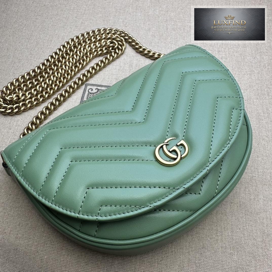 Gucci GG Marmont Matelasse Mini Chain