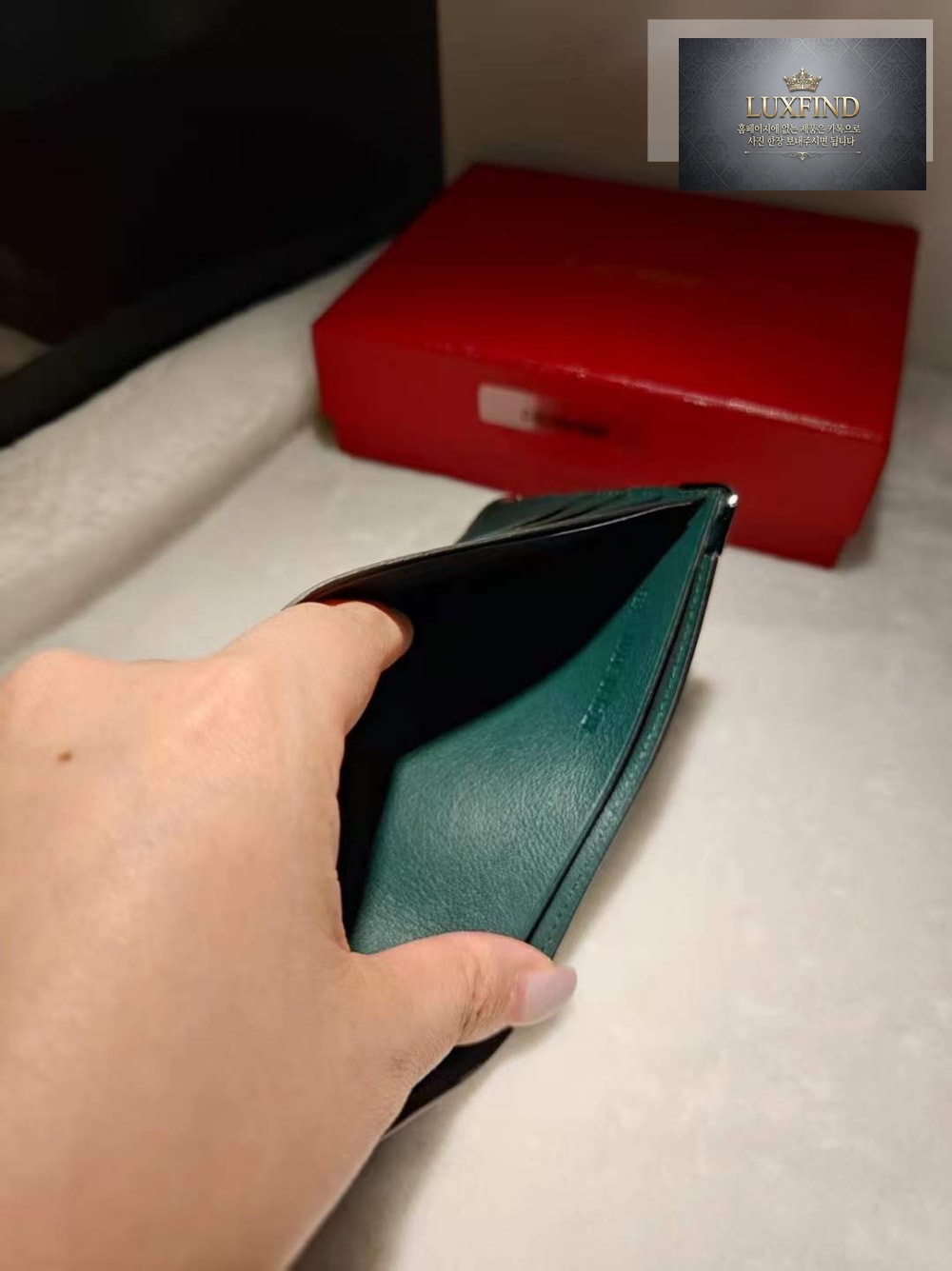 까르띠에 머스트 디 바이폴드 월릿