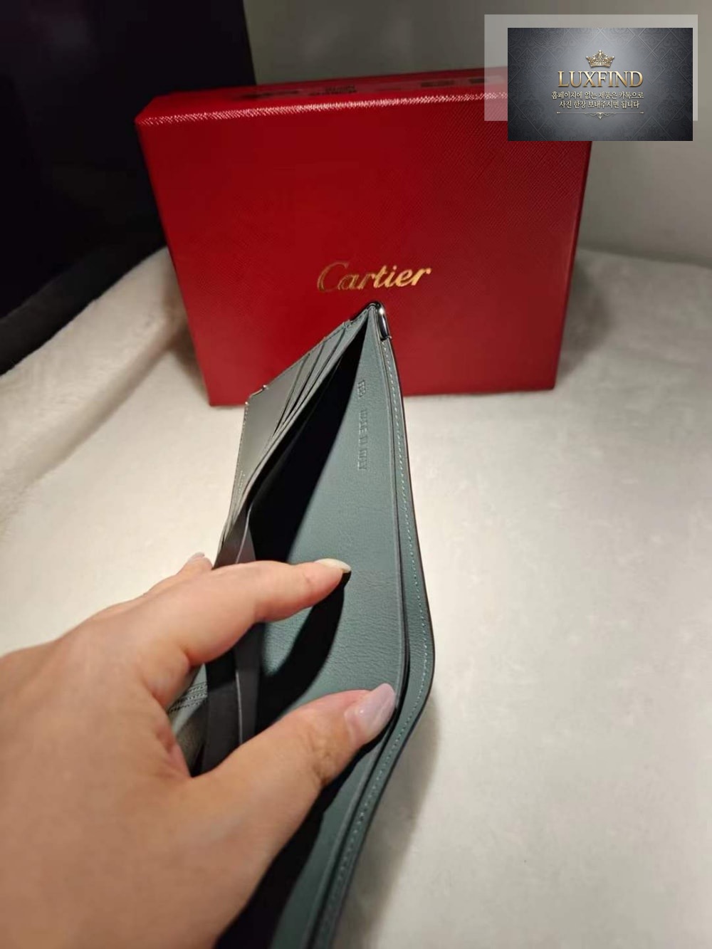 까르띠에 머스트 디 바이폴드 월릿