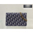Dior Saddle Pouch Blue Oblique Chain