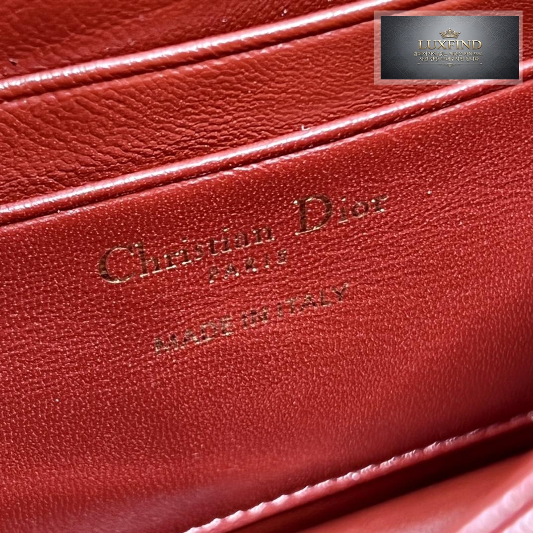 Dior Lady Dior Top Handdle Enamel