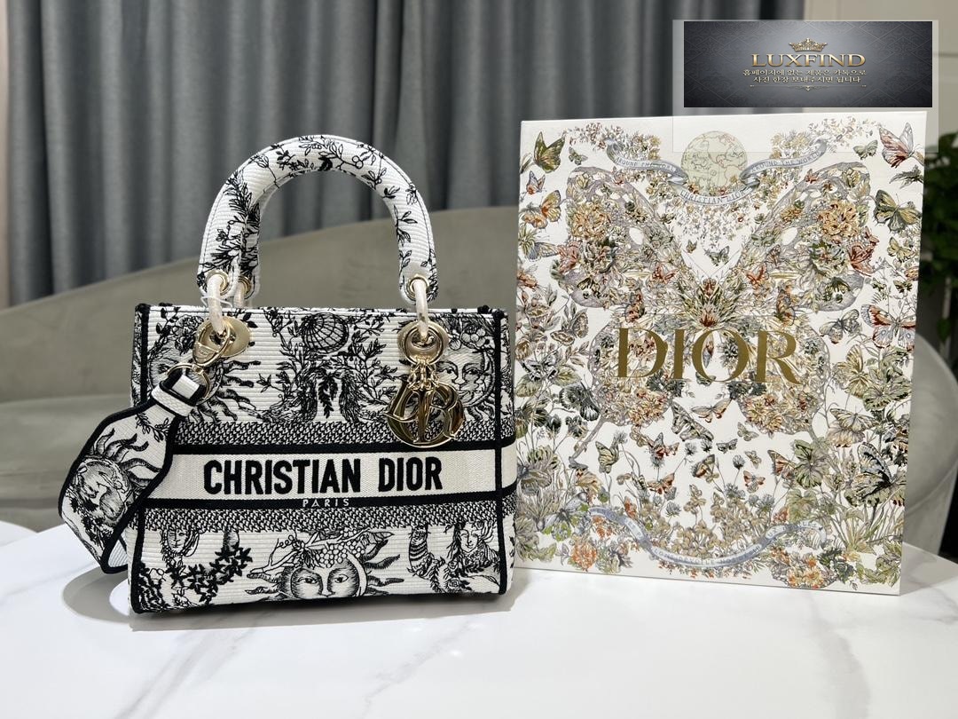 Dior D-Lite Toile de Jouy Soleil
