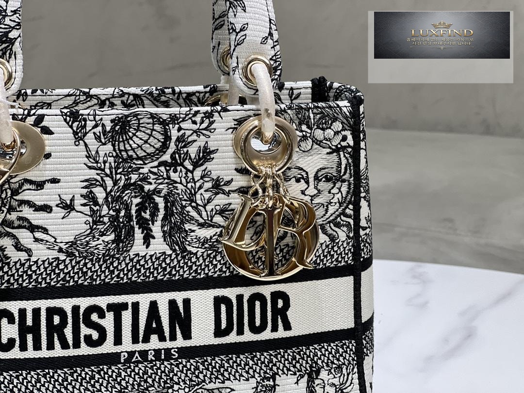 Dior D-Lite Toile de Jouy Soleil