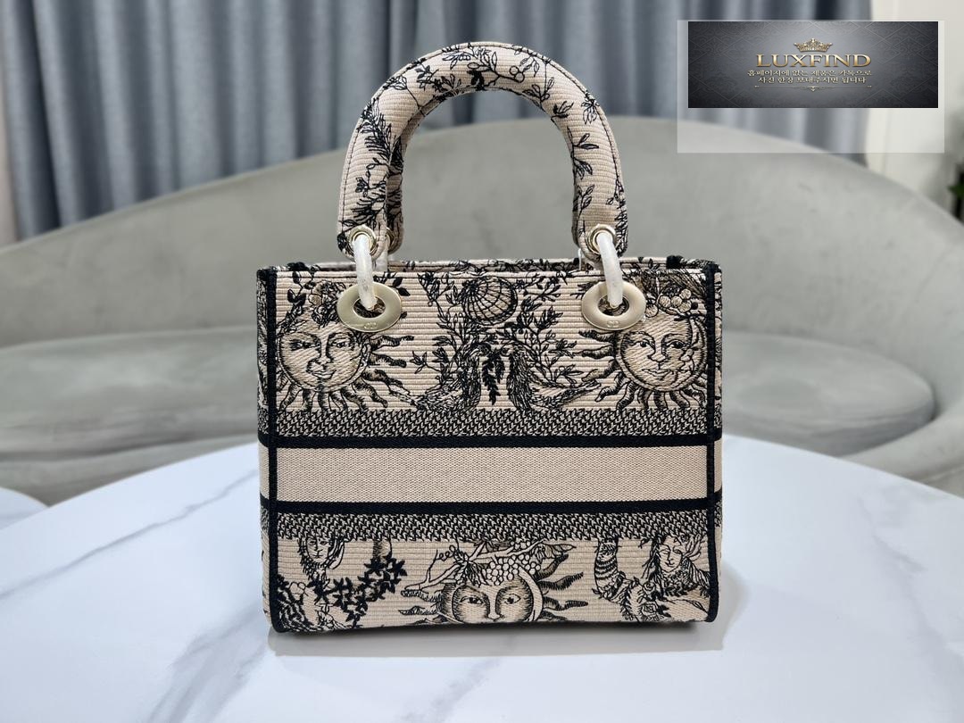Dior D-Lite Toile de Jouy Soleil