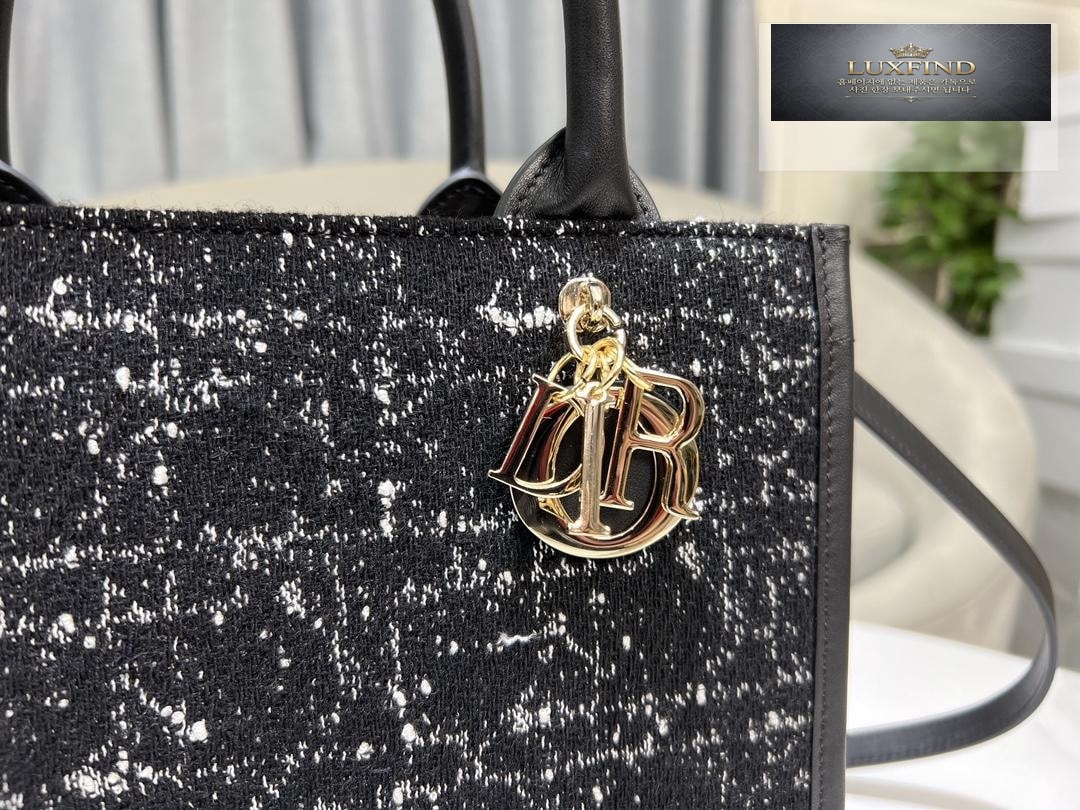 Dior Book Tote Cross Leather 24SS 2way