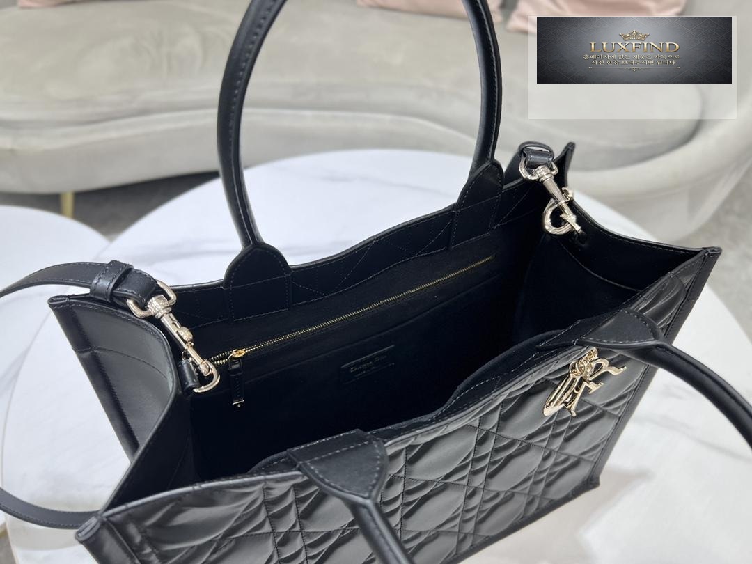 Dior Book Tote Cross Leather