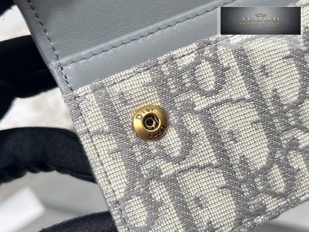 Dior Oblique Saddle Flap Holder