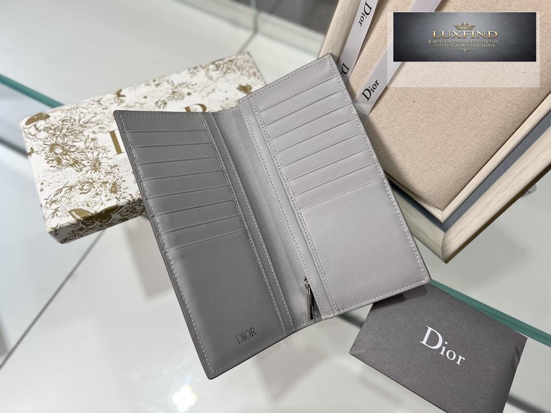 Dior Vertical Long Wallet