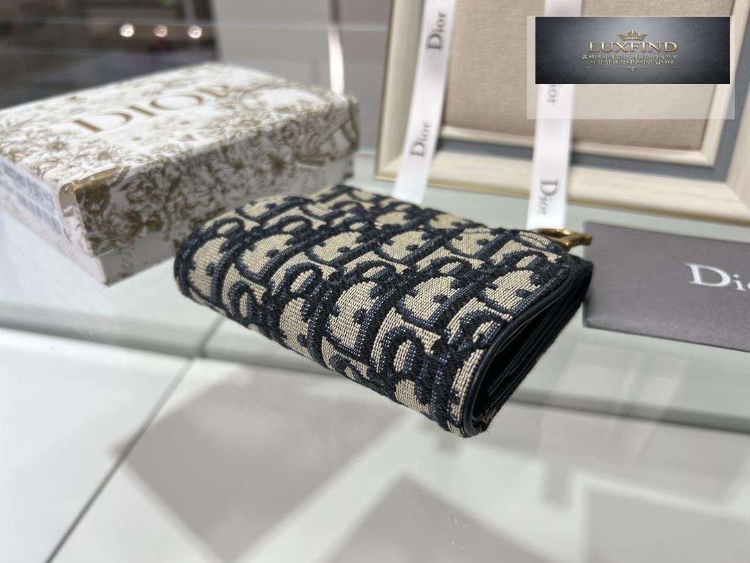 Dior Saddle Lotus Oblique Wallet