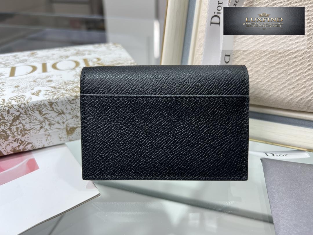 Dior Saddle Flap Card Holder