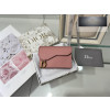 Dior Saddle Flap Card Holder
