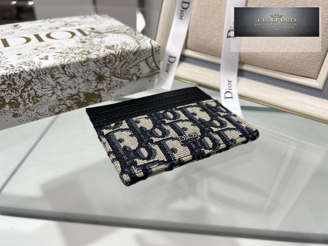 Dior Oblique Card Holder