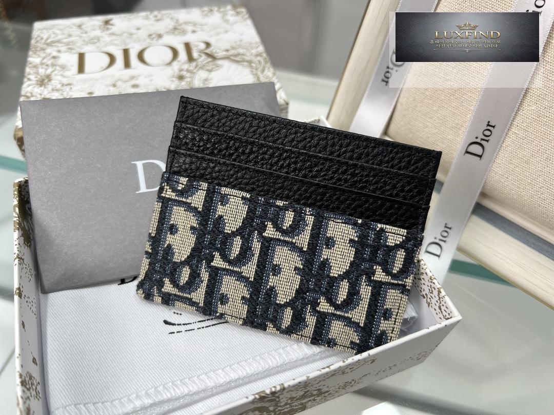 Dior Oblique Card Holder