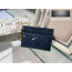 Dior Lady Patent Cannage Card Holder