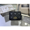 Dior Caro Compact Zipped Wallet