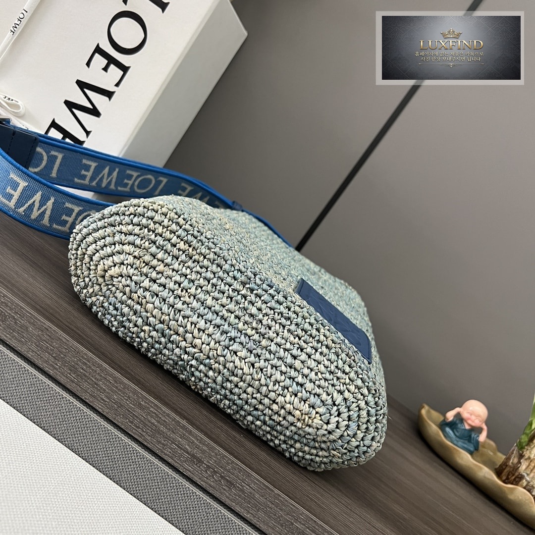 로에베 라피아 카프스킨 미니 슬릿 백 30*30*8CM “4COLOR”